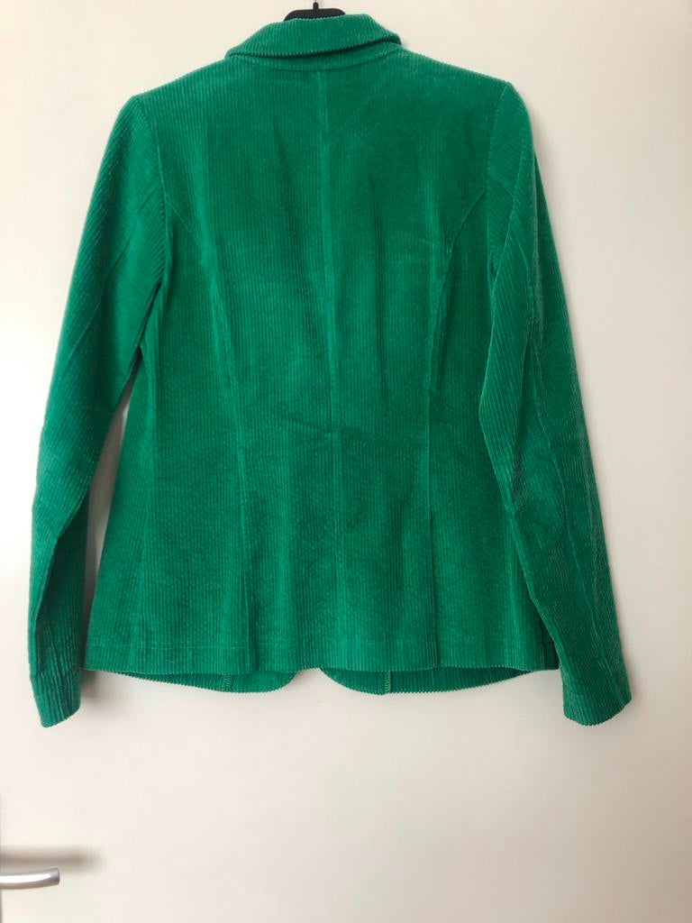 Groene corduroy blazer - Studio Anneloes - Maat S, Ophalen of Verzenden, Zo goed als nieuw, Jasje, Maat 36 (S)
