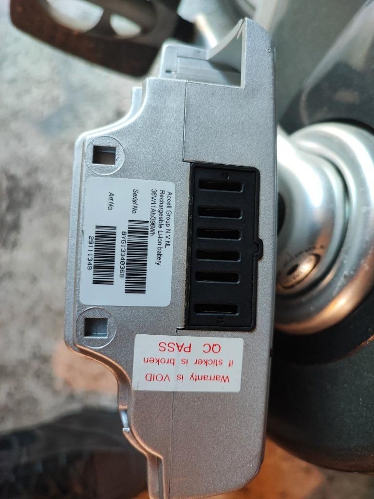 Sparta accu E-500 36V 14.5Ah 522Wh, Fietsen en Brommers, Ophalen of Verzenden, Zo goed als nieuw