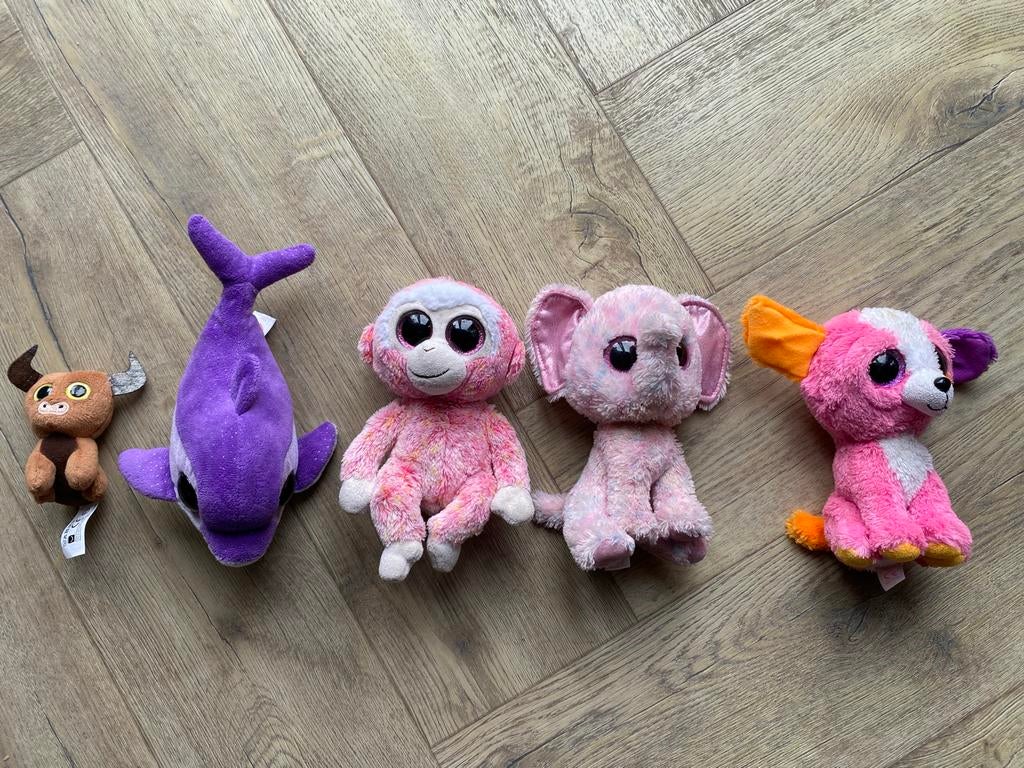 TY knuffel dieren - Beanie Boos, Ophalen of Verzenden, Zo goed als nieuw, Overige typen