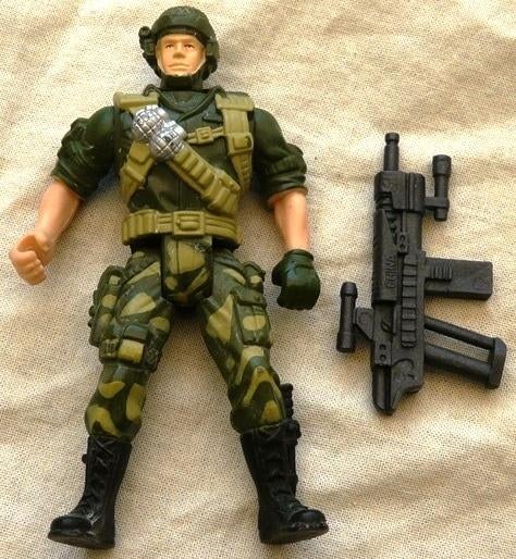 Figure, Snake Squad, Soldier Force, Chap Mei, No 9710509.(2), Verzamelen, Speelgoed, Gebruikt, Ophalen of Verzenden