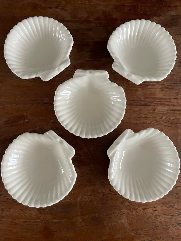 Wedgwood Edme schelpvormige schaaltjes, collectors item, Verzenden