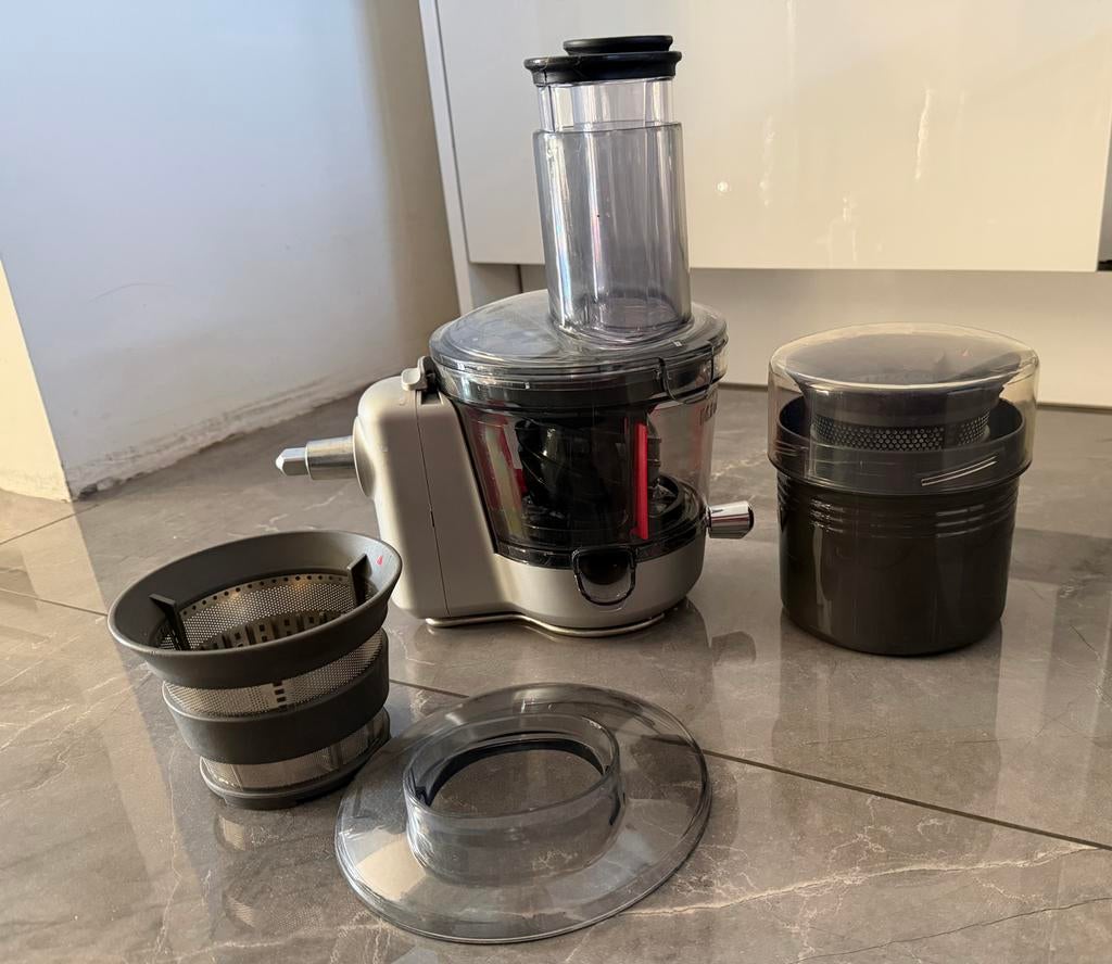 KitchenAid slowjuicer Opzetstuk voor Keukenmachine, Ophalen of Verzenden, Gebruikt, Elektrisch, Sapcentrifuge