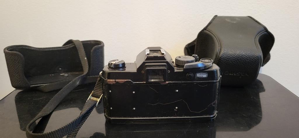 Yashica FX-3 Spiegelreflexcamera met lenzen, Ophalen, Gebruikt, Spiegelreflex, Overige Merken