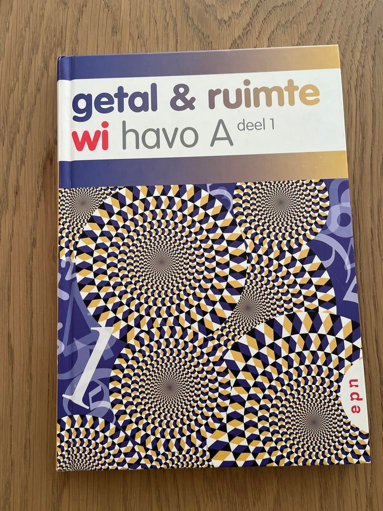 Getal & Ruimte WI havo A deel 1, Boeken, Schoolboeken, Zo goed als nieuw, Wiskunde A, HAVO, Ophalen of Verzenden