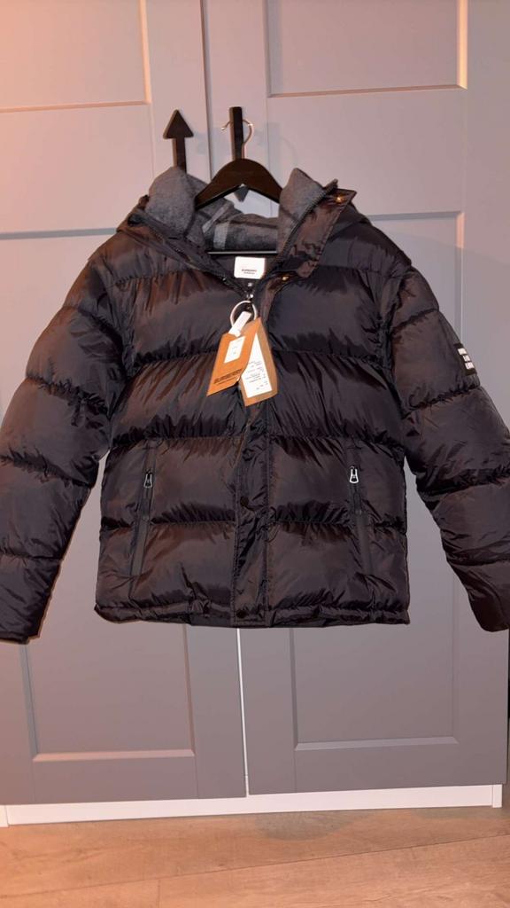 Burberry jas, Kleding | Heren, Jassen | Winter, Ophalen, Zo goed als nieuw, Zwart