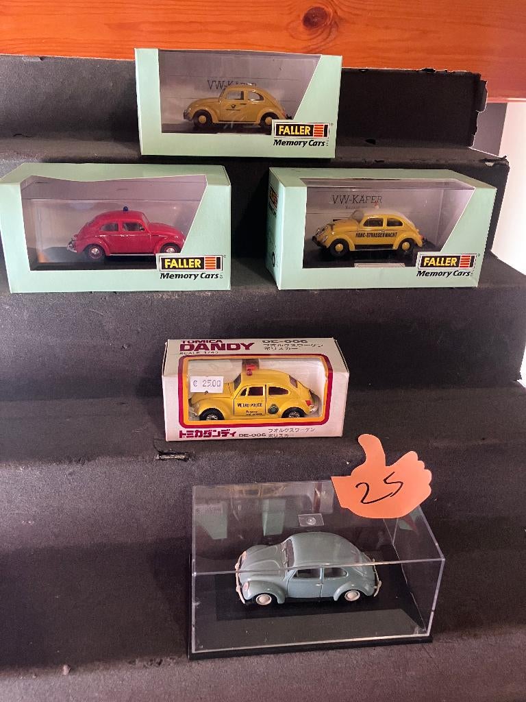 verzameling vw kever miniaturen 1/43, Ophalen of Verzenden, Nieuw, Auto, Overige merken