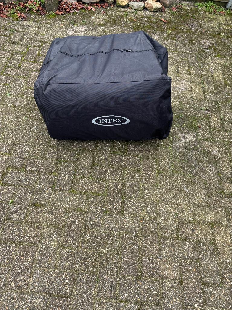 Opblaasbare jacuzzi, Ophalen, Gebruikt, Afdekzeil, Opblaasbaar