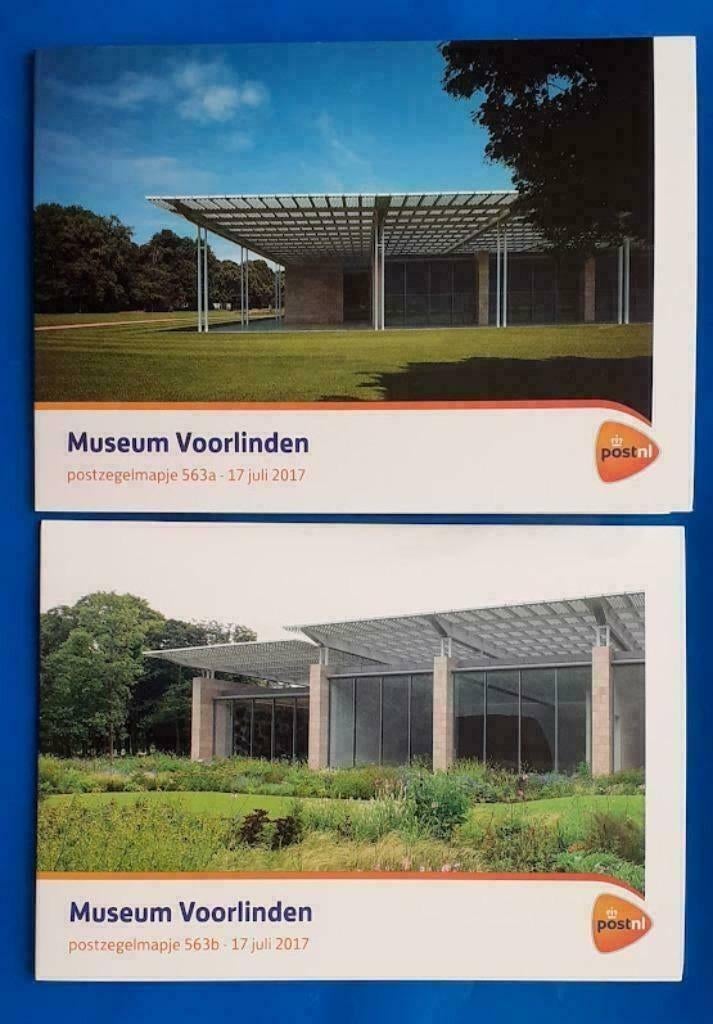 Postzegelmapje 563 A & B - Museum Voorlinden 2017, Verzenden, Na 1940, Postfris