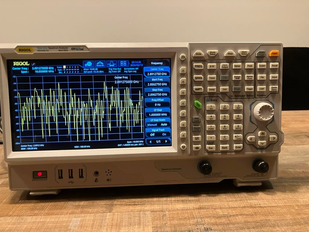 Rigol RSA3030-TG Spectrum Analyser - Uitstekende Staat, Doe-het-zelf en Verbouw, Meetapparatuur, Ophalen, Nieuw, Overige meters