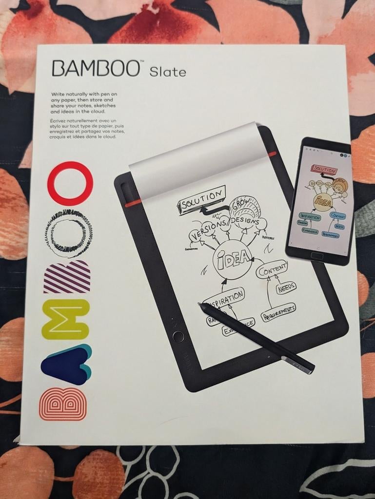 Bamboo Slate - Digitale Notities en Schetsen, Computers en Software, Tekentablets, Ophalen, Multi-touch, Nieuw, Draadloos