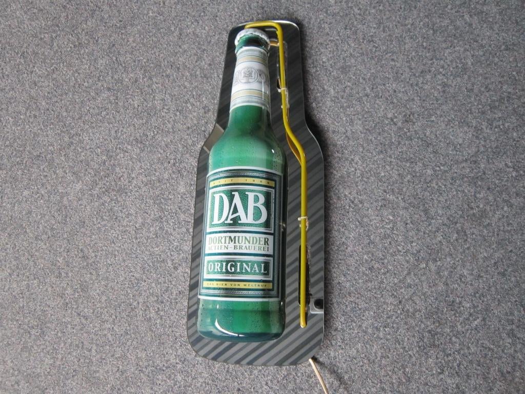 DORTMUNDER BIER NEON LICHTRECLAME, Verzamelen, Ophalen, Zo goed als nieuw, Overige typen, Overige merken