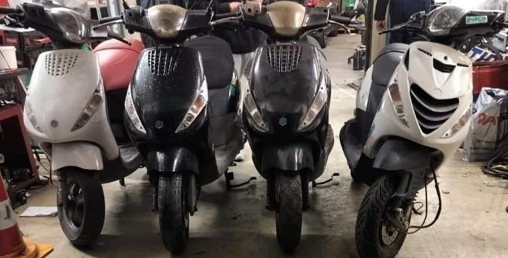 Zip 100 cc met kenteken motor plaat, Motoren, Ophalen of Verzenden, Gebruikt