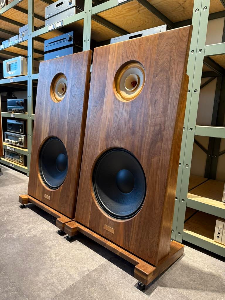 Lentus Audio open baffle, uniek, klinken ongeëvenaard!, Audio, Tv en Foto, Luidsprekers, Contact@vintageaudiobreda.nl, Zo goed als nieuw
