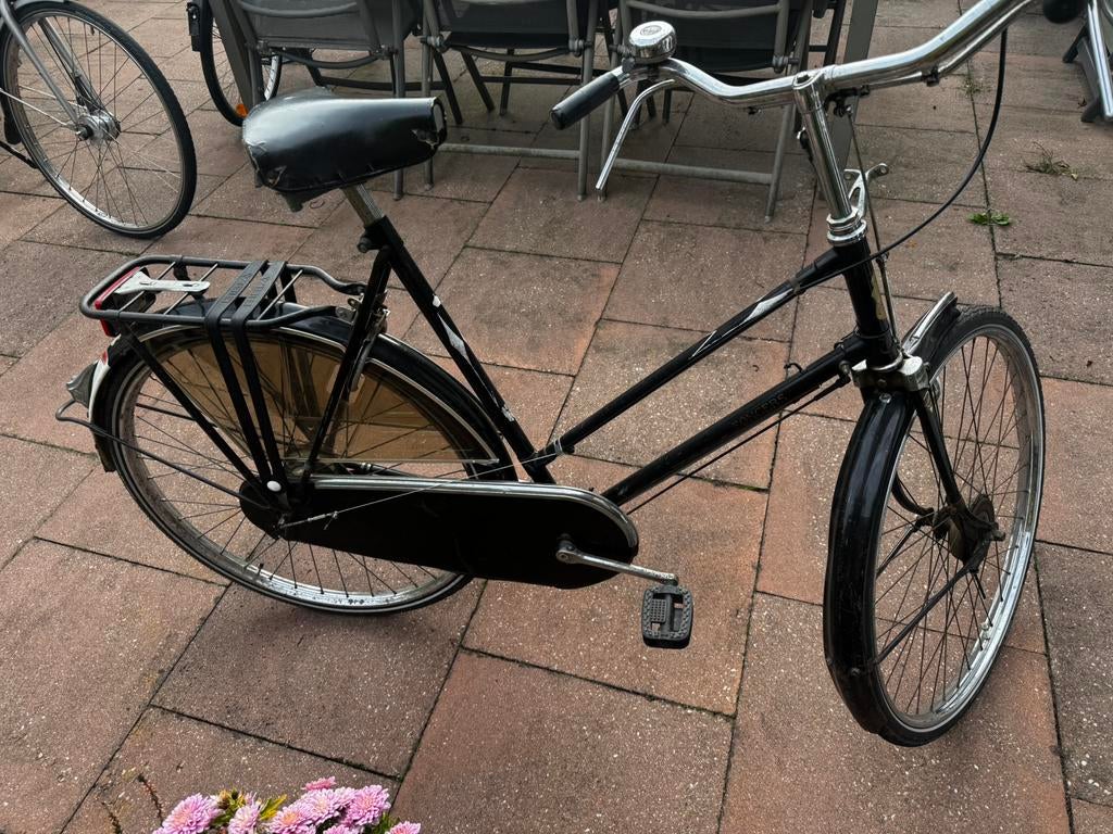 Fongers damesfiets vintage, 47 tot 50 cm, Ophalen, Gebruikt, Versnellingen