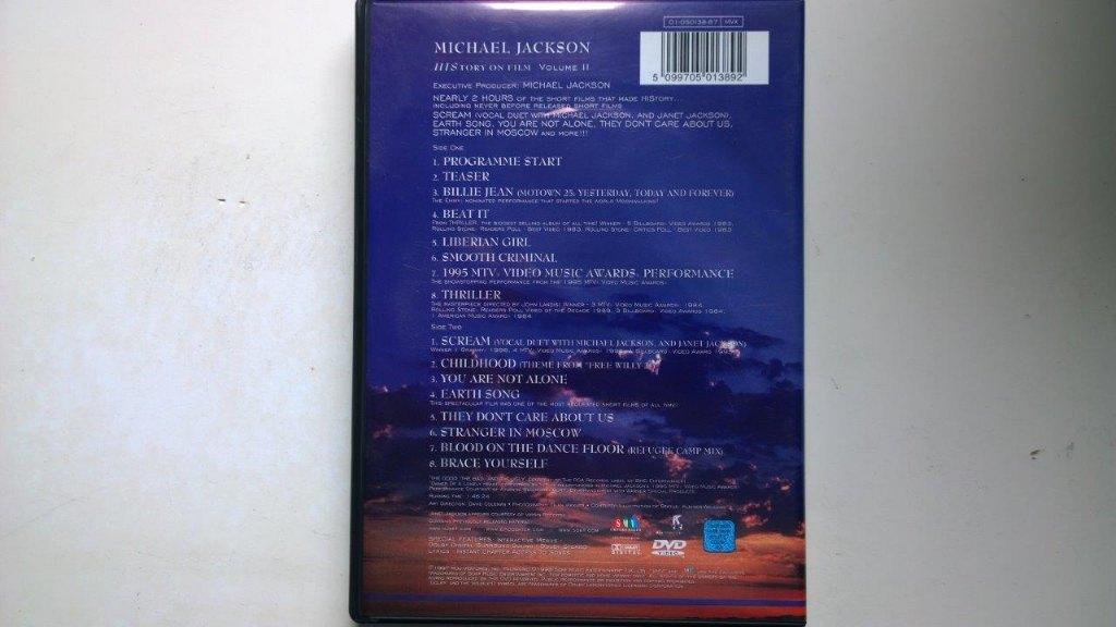 Michael Jackson - HIStory On Film Volume II (DVD), Alle leeftijden, Ophalen of Verzenden, Zo goed als nieuw, Muziek en Concerten