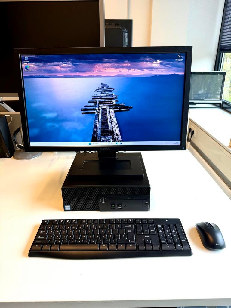 Dell Desktop PC | met Monitor & Toebehoren | Intel i5 | SSD, 256 GB, Ophalen of Verzenden, Zo goed als nieuw, Gaming