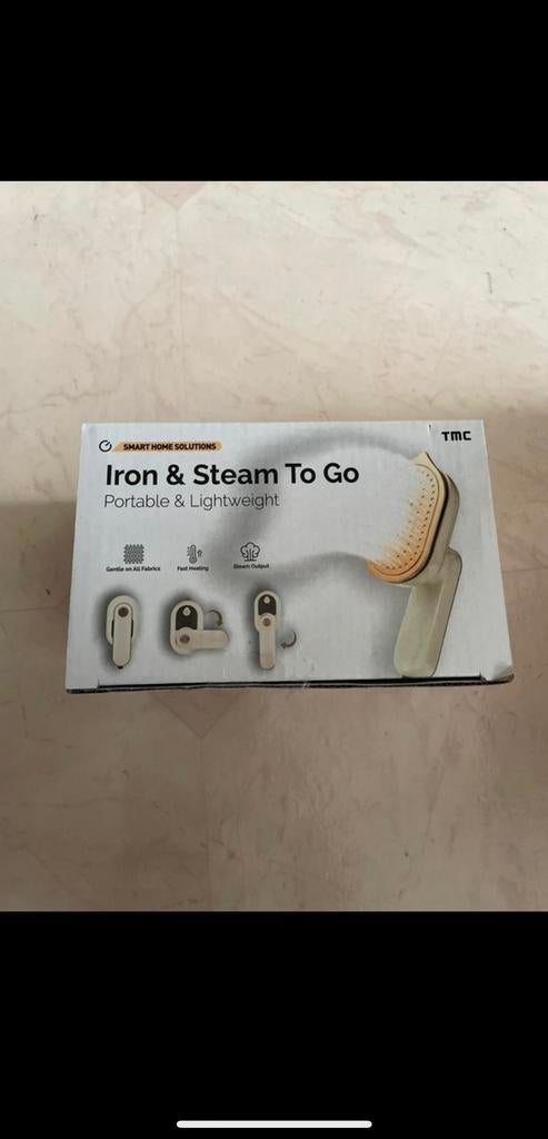 Travel iron, Ophalen of Verzenden, Nieuw, Strijkijzer met snoer