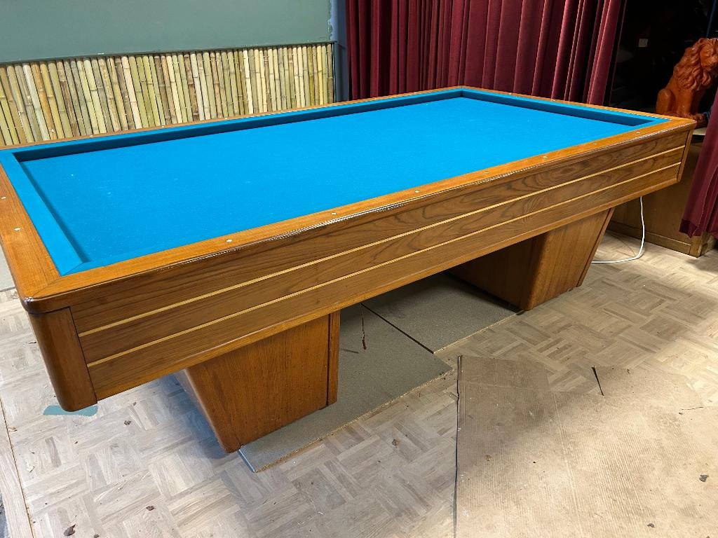 Verhoeven Biljart 210 x 105  (incl. plaatsing), Ophalen, Info@dirksnip.nl, Biljarttafel, Zo goed als nieuw