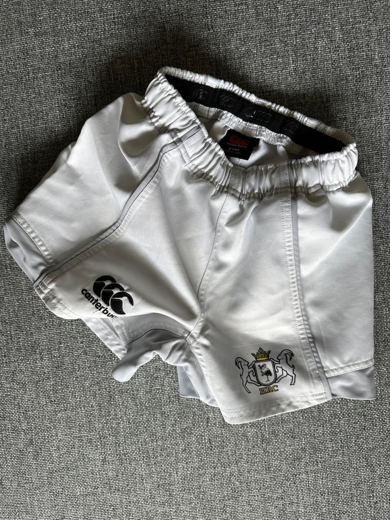 Rugbybroek HRC Haagsche Rugby Club 8 jaar, Ophalen of Verzenden, Zo goed als nieuw, Kleding