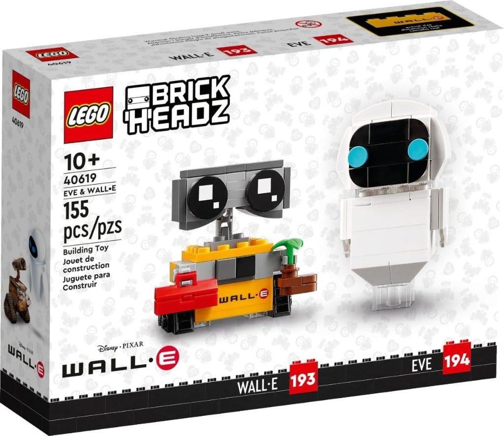 Lego 40619 Eve en Wall-E - Lego Brick Headz NIEUW !!, Ophalen of Verzenden, Nieuw, Complete set, Lego