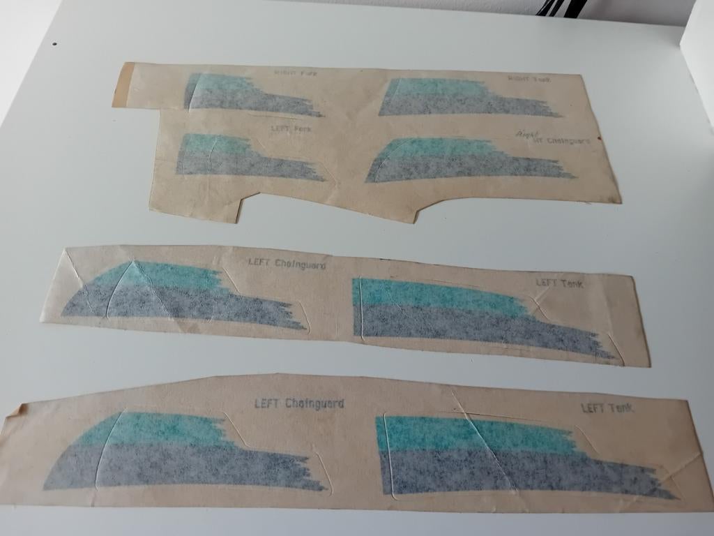 Honda motor stickers, oudjes ongebruikt, Ophalen of Verzenden
