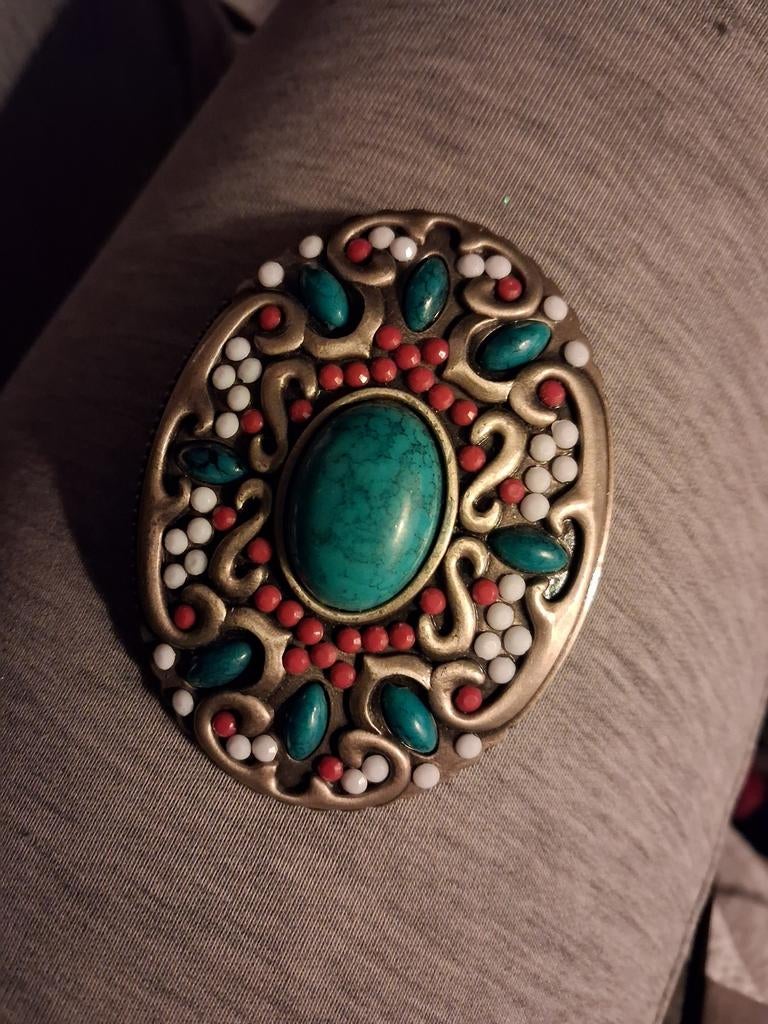 Vintage ijzeren gespen met allerlei mooie details, Ophalen of Verzenden, Overige materialen