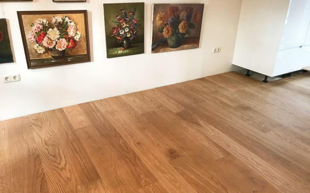 BELAT | Eiken lamelparket € 34,90 / m², Doe-het-zelf en Verbouw, Nieuw, 10 m² of meer, 10 tot 30 cm, Hout
