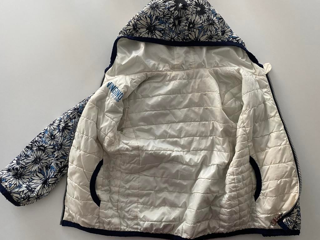 Vingino reversible zomer jas maat 4 104, Ophalen of Verzenden, Zo goed als nieuw, Meisje, Jas