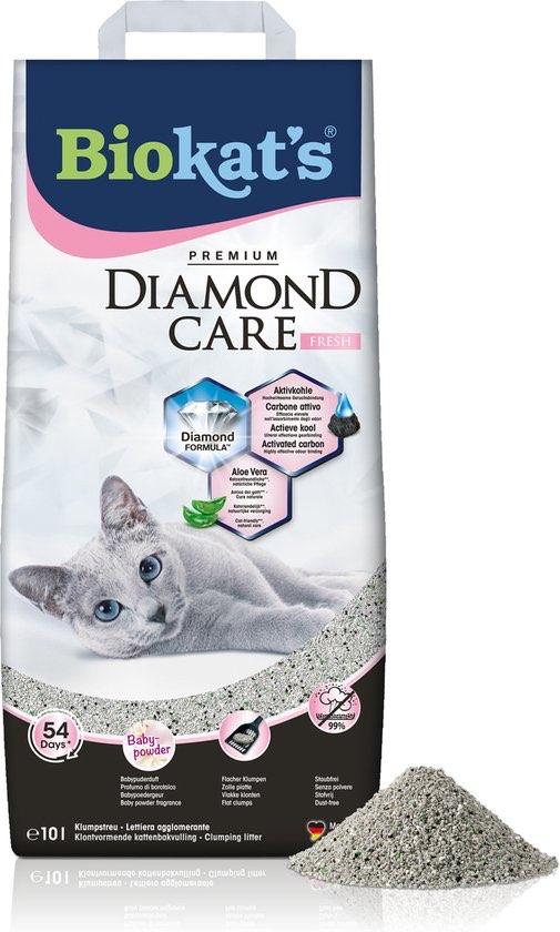 10 liter Biokat's Diamond Care Fresh Kattenbakvulling, Dieren en Toebehoren, Kattenbakken, Nieuw, Verzenden
