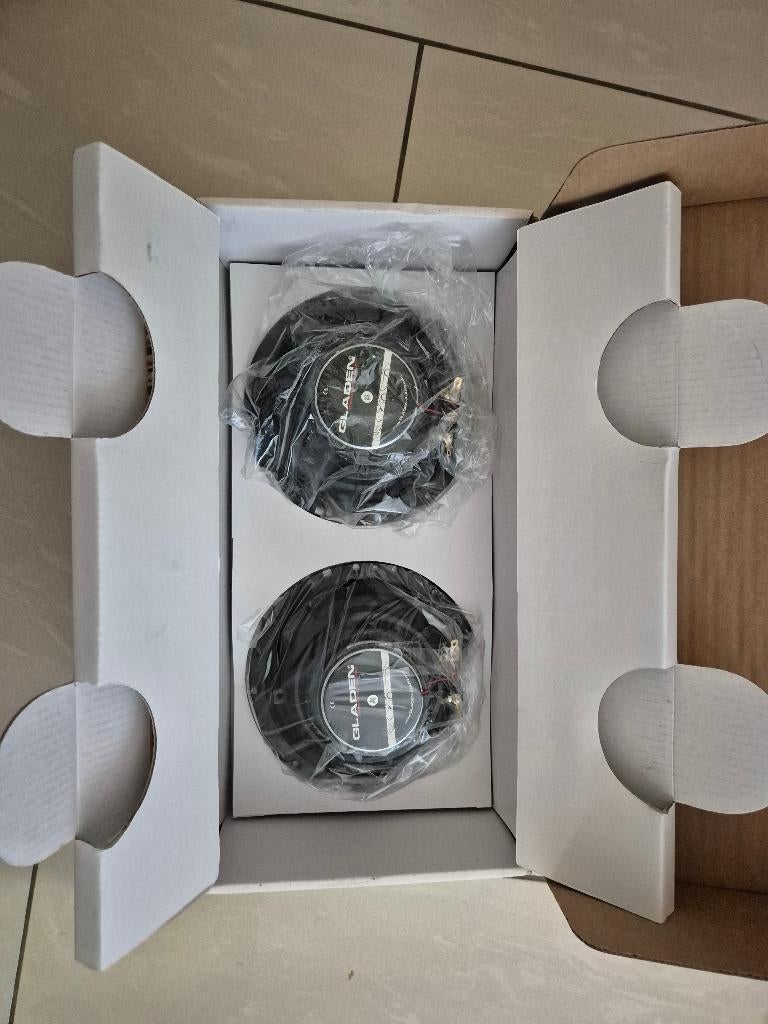 GLADEN AUDIO MC 165 – 2-Way Coaxiale Autospeakers NIEUW!, Ophalen, Nieuw