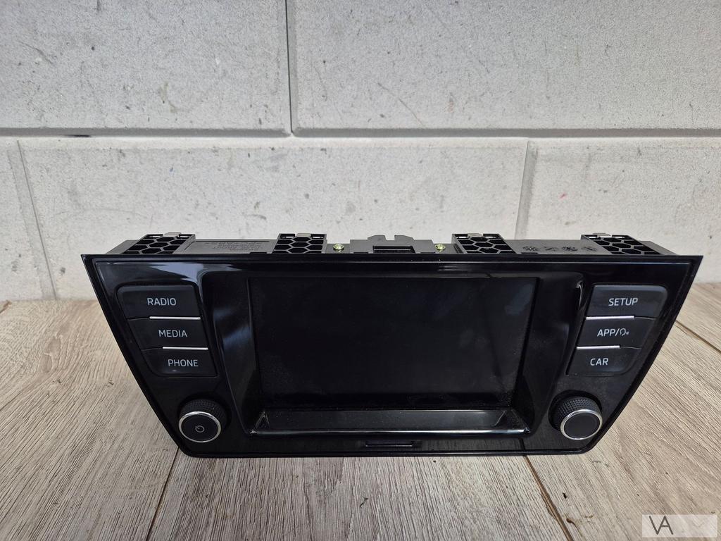 Skoda Fabia 2014 - 2022 radio navigatie display 6v0035869H, Auto-onderdelen, Gebruikt, -, -, Ophalen of Verzenden