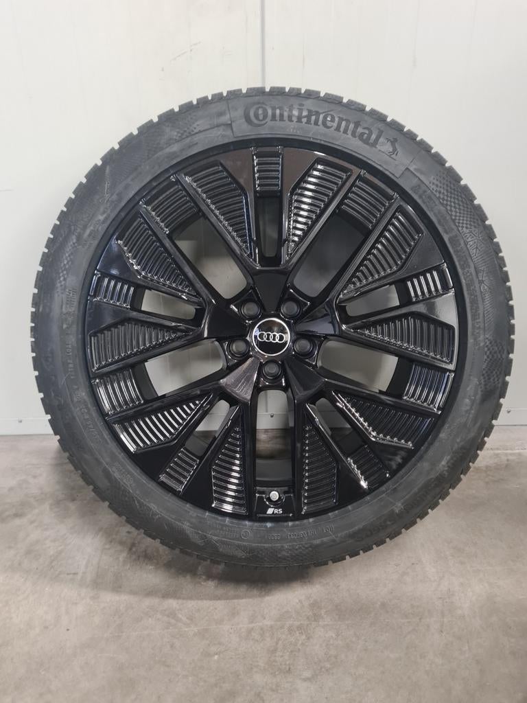 21' Audi E-tron GE & Q8 E-tron met winterbanden Demo 8mm, 265 mm, Banden en Velgen, Personenwagen, 21 inch
