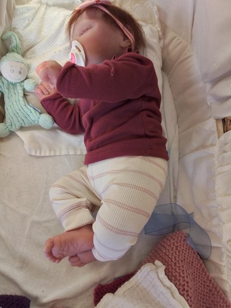 Reborn  baby .(6, Verzamelen, Ophalen of Verzenden, Nieuw, Babypop, Levensecht of Reborn