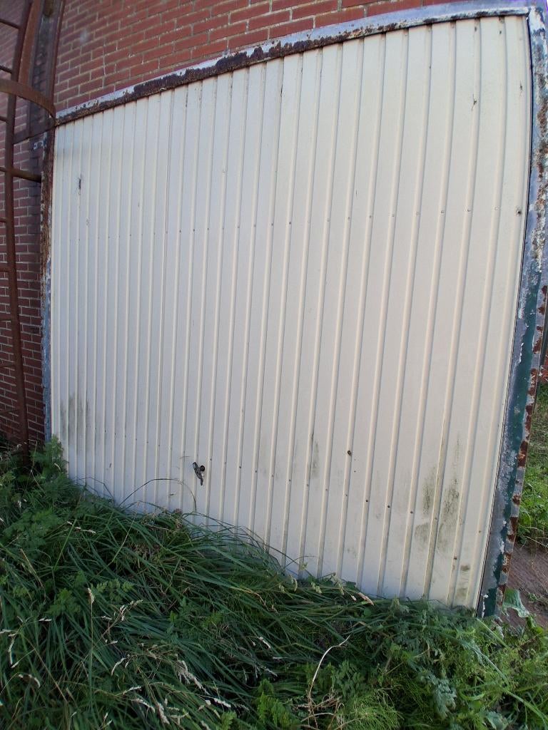 SIEBAU Garagedeur 250 x 250 250x250CM, Doe-het-zelf en Verbouw, Deuren en Horren, Ophalen, Gebruikt, Garagedeur, Metaal