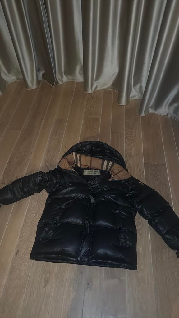 Burberry jas, Kleding | Heren, Ophalen of Verzenden, Zo goed als nieuw, Zwart