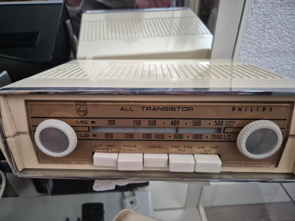 Vintage Philips All Transistor Radio, Audio, Tv en Foto, Radio's, Gebruikt, Transistorradio, Ophalen of Verzenden