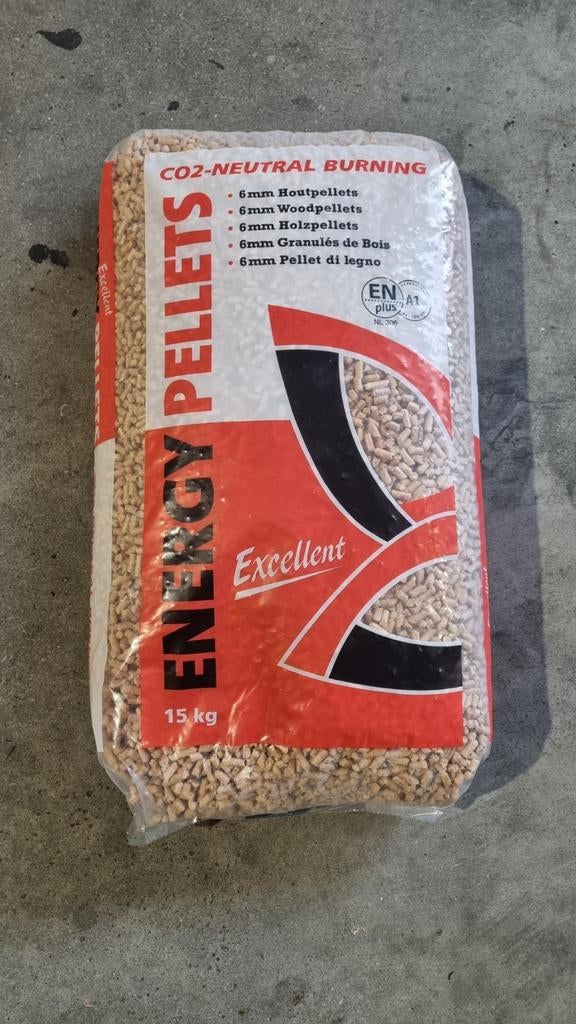 Pellets Houtpellets Stookpellets / A1 gecertificeerd, Tuin en Terras, Minder dan 3 m³, Ophalen of Verzenden, Overige houtsoorten