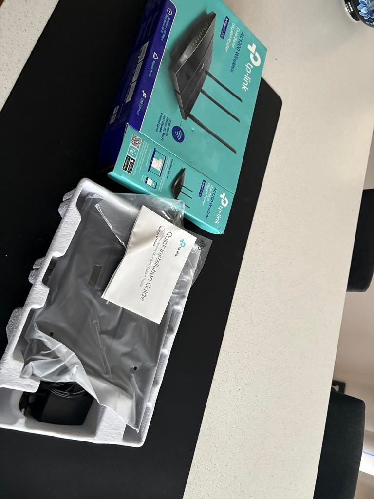TP-Link Archer C1200 Router - Nieuwstaat!, Computers en Software, Routers en Modems, Ophalen of Verzenden, Zo goed als nieuw, Router