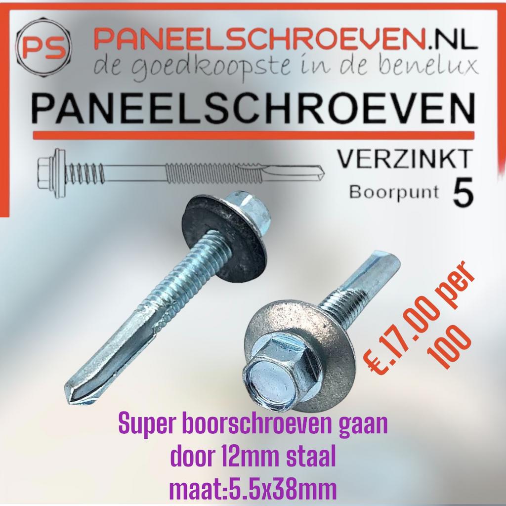 Gevelplaatschroeven super boorschroeven de goedkoopste, Ophalen of Verzenden, Nieuw