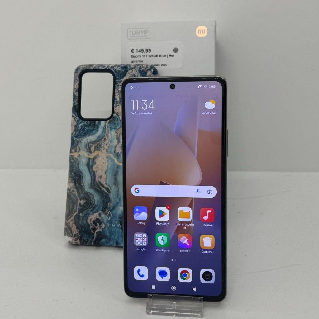 Xiaomi 11T 128GB Blue | Scherm ingebrand | Met garantie, Telecommunicatie, Mobiele telefoons | Overige merken, Overige modellen