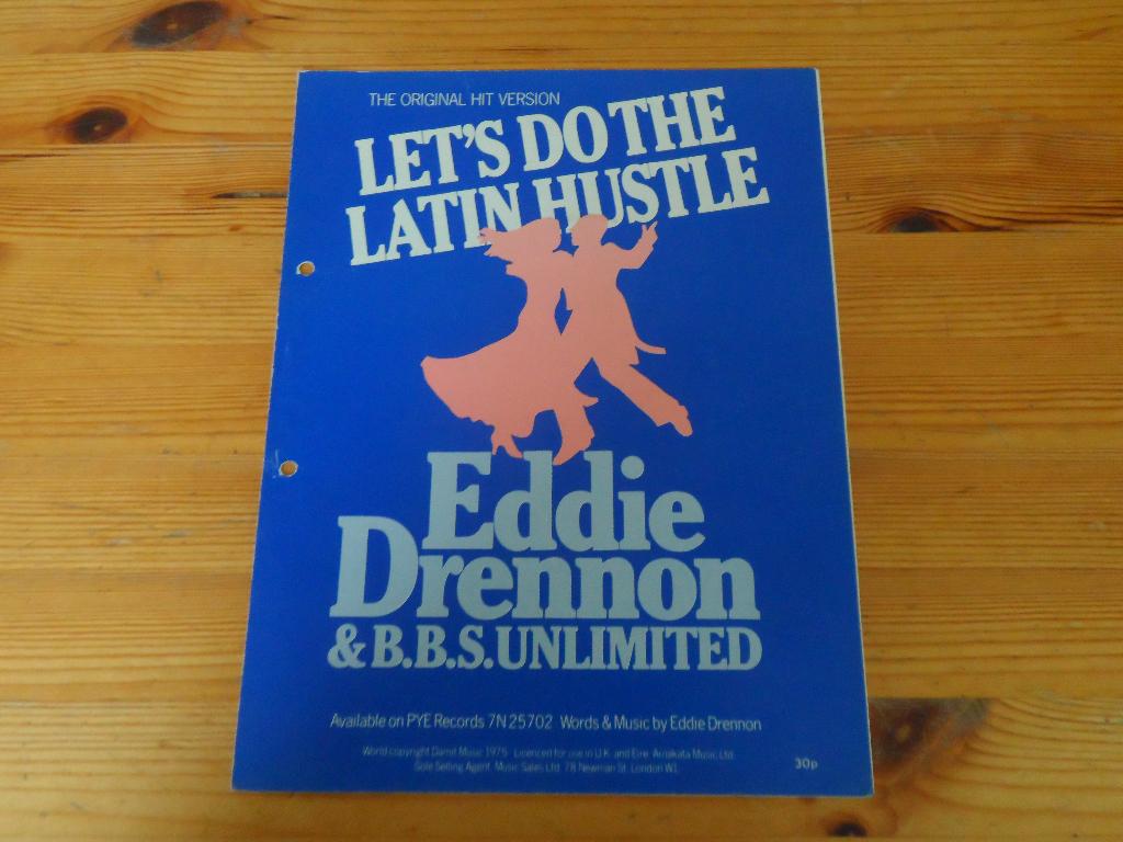 Let's do the latin hustle - eddie drennon, Gebruikt, Gitaar, Ophalen of Verzenden, Artiest of Componist