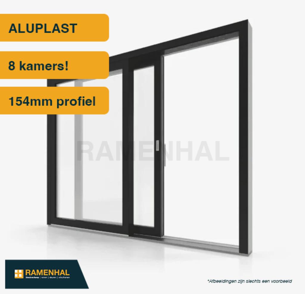 Aluplast Smart-slide NEO schuifraam, kozijn, kunststof deur, Doe-het-zelf en Verbouw, Kozijnen en Schuifpuien, Ophalen, Kunststof