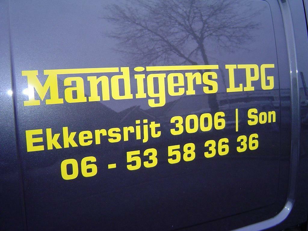 Mandigers LPG G3 systemen, 24-uursservice, Overige werkzaamheden