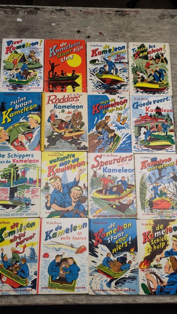 Partij Kameleons oude drukken, Boeken, Ophalen of Verzenden, Gelezen