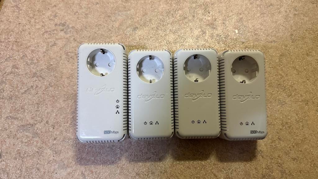 devolo 500AVtriple+, dLAN500AVplus en 200AVplus(x2), Ophalen of Verzenden, Zo goed als nieuw