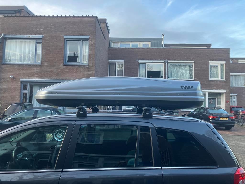Thule XXL Dakkoffer 650 liter, Auto diversen, Ophalen, Zo goed als nieuw