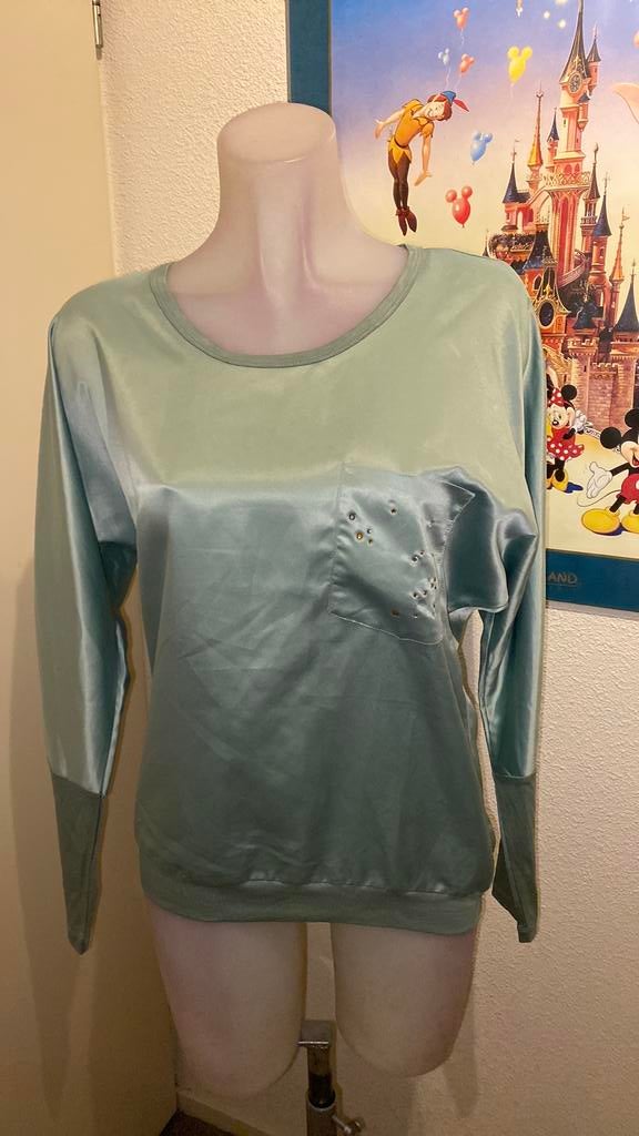 Nieuw mooi groen shirt maat M merk Stroke by Berry Tielens, Maat 38/40 (M), Nieuw, Ophalen of Verzenden, Lange mouw