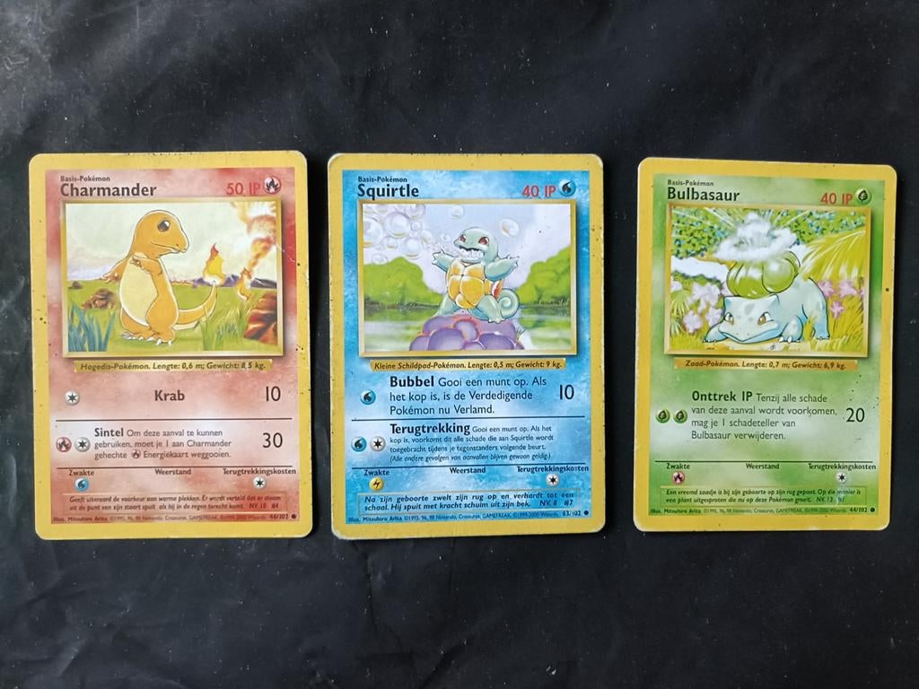 3 Starters Base Set NL, Verzenden