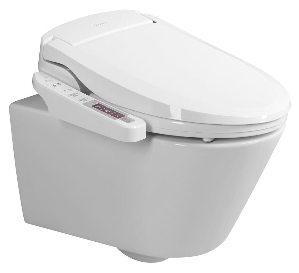 Douche WC Avva Elektronisch Bidet Rimless sproeier Verwarmd, Doe-het-zelf en Verbouw, Sanitair, Nieuw, Toilet, Verzenden
