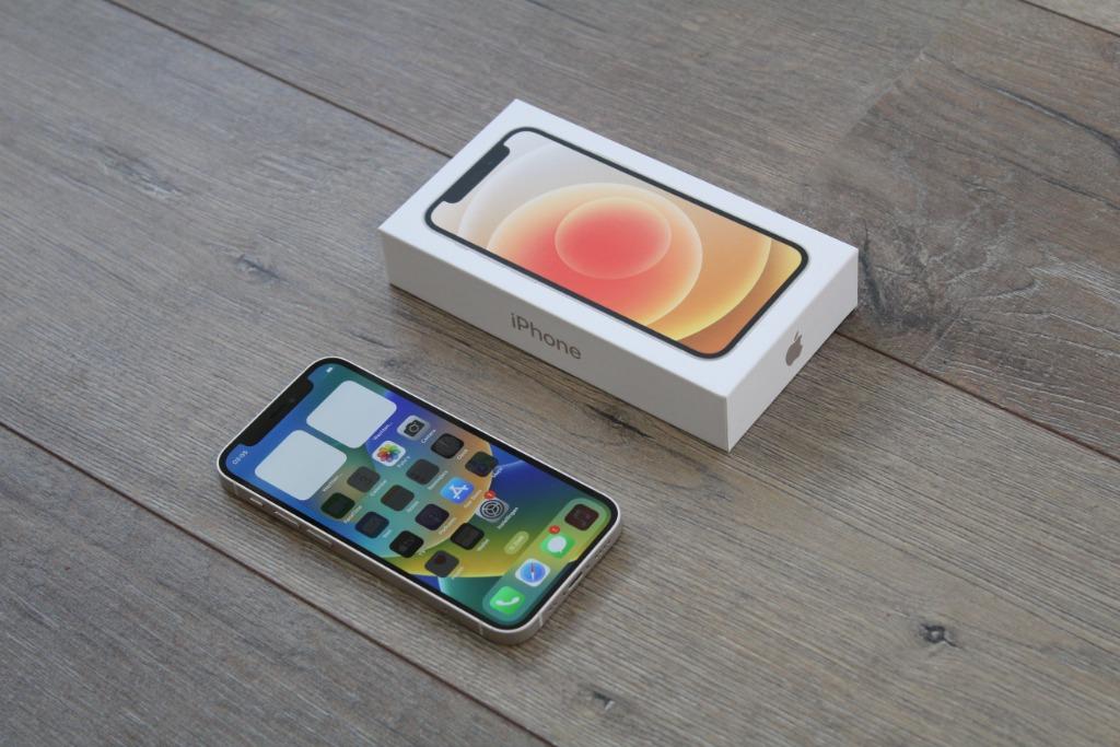Apple iPhone 12 Mini - 64GB - Wit | Garantie, Telecommunicatie, Mobiele telefoons | Apple iPhone, Gebruikt, IPhone 12 Mini, Zwart